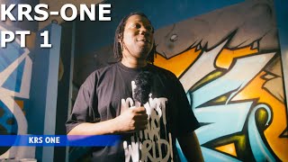 KRS ONE- The Rise of Hip Hop, passion &amp; origin of Hip Hop (Part 1 of 4)