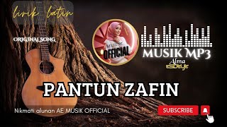 Download lagu LIRIK LATIN PANTUN ZAFIN - ALMA ESBEYE mp3