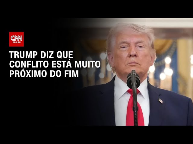 Guerra com o Irã "está muito perto do fim", diz Trump | CNN NOVO DIA