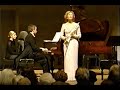 Paula Robison, Flute - Nacht und Traüme by Franz Schubert