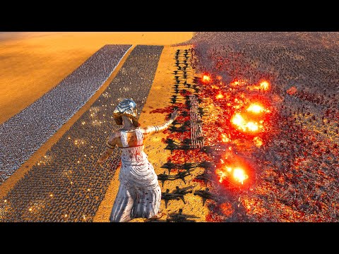 5,000,000 Demonic army vs MODERN HUMAN ARMY !! Ultimate Epic Battle Simulator 2 | UEBS 2