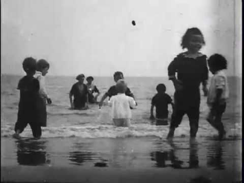 Children in the surf, Coney Island