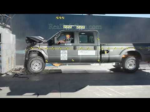 Ford F-250 Super Duty (2012) Crash Tests (Side-Pole, Front, Side)
