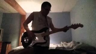 While you&#39;re waiting Alkaline trio Bass cover