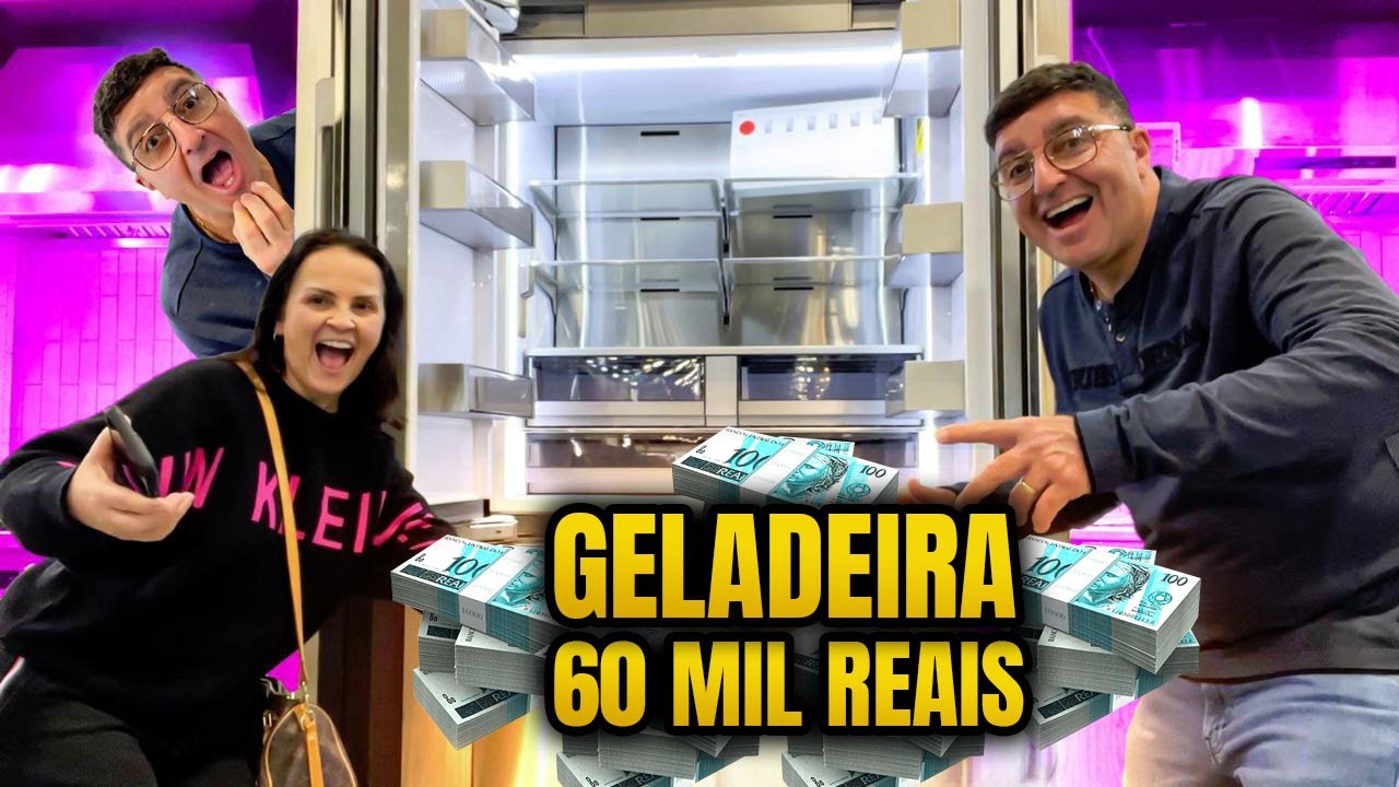 Miniatura do vídeo ESCOLHENDO UMA GELADEIRA NOVA PRA NOSSA COZINHA- NUNCA TINHA VISTO UMA TÃO CARA 😱 por Ana landim