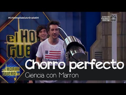 Marron desafía a esquivar el chorro perfecto - El Hormiguero 3.0