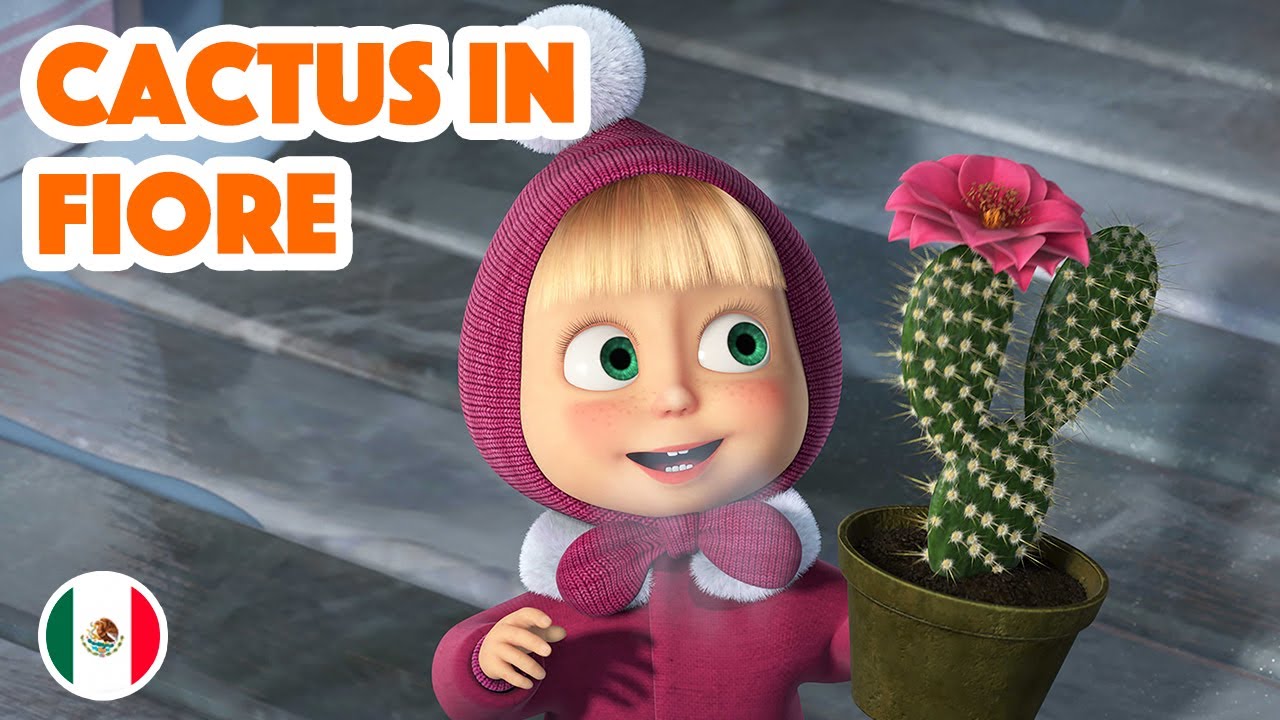 Le Canzoni Di Masha 🇲🇽 Cactus in fiore 🌵🌺 (Episodio 8)💥 Masha e Orso