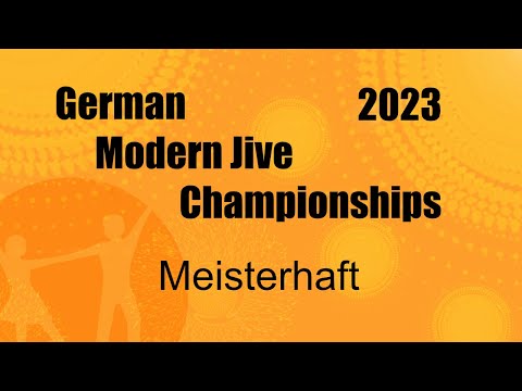 German Modern Jive Champs 2023 - Berlin - Meisterhaft - Round 1