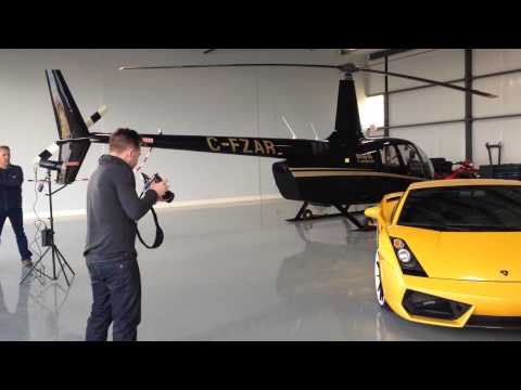 Thumbnail for Behind the scenes Lamborghini photo shoot by Lamborghini