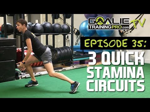 Goalie Training Pro TV Ep 35 - Three In-Season Stamina Circuits