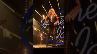Gabby Barrett singing “Last Name” (American Idol Live tour, Lynn MA)
