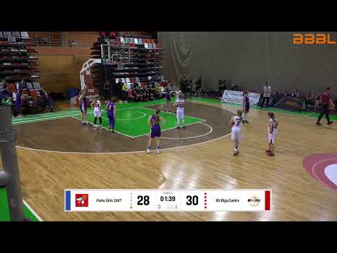 PuHu Juniorit Girls 2007 vs BS Rīga/Centrs G-2007 U13