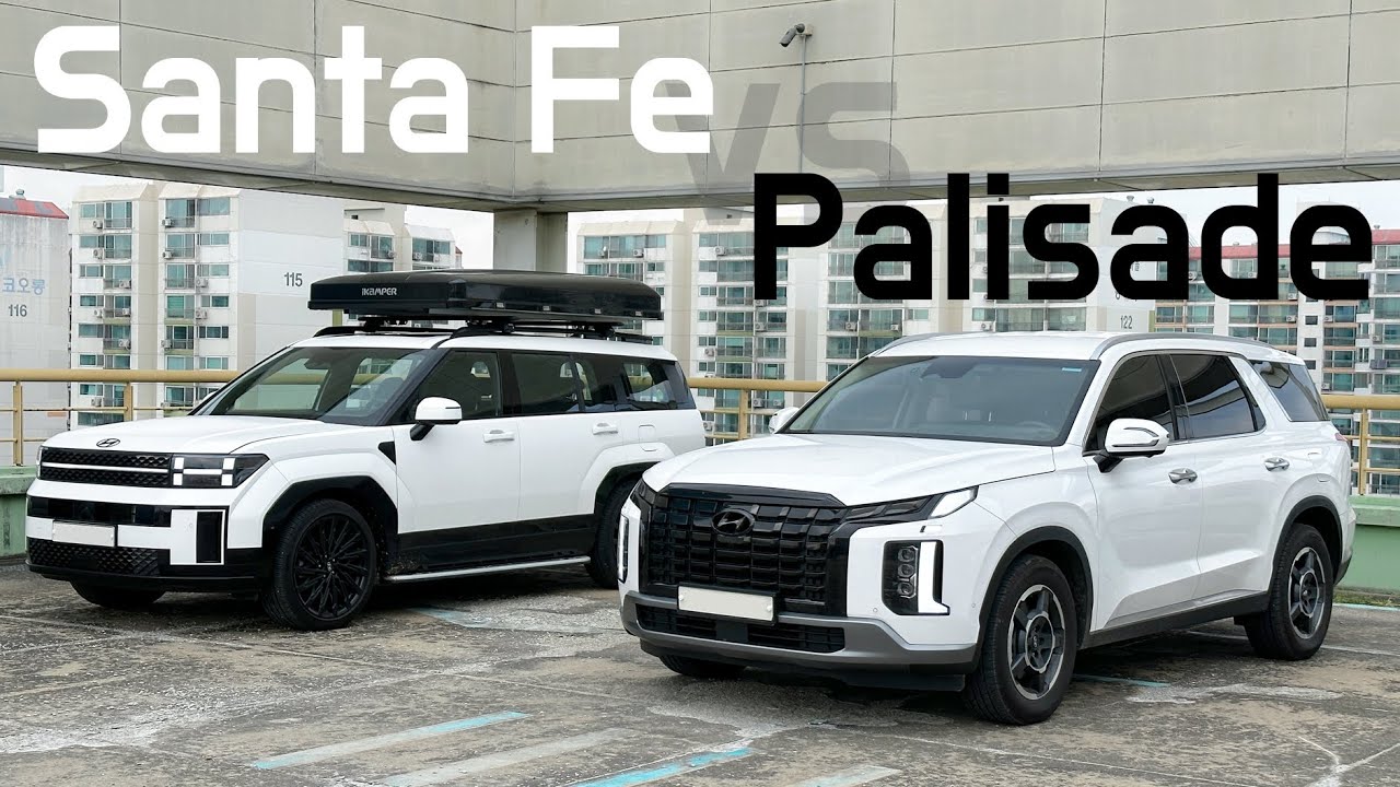In-Depth 2024 All-New Hyundai Santa Fe vs Palisade – Side-by-Side Comparison