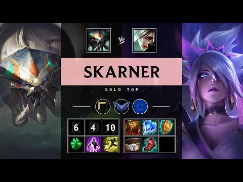 Skarner Top vs Riven - EUW Diamond Patch 25.16