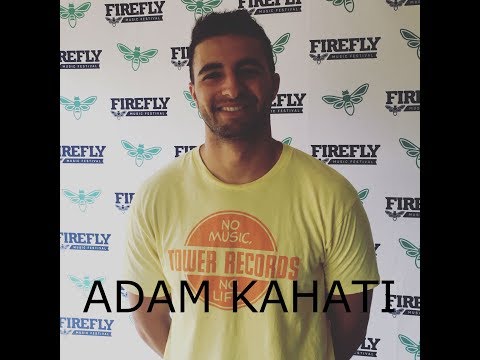 Adam Kahati, interview at Firefly Festival