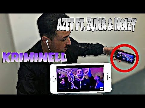 AZET ft. ZUNA & NOIZY - KRIMINELL (prod. by DJ A-BOOM) - Live Reaktion