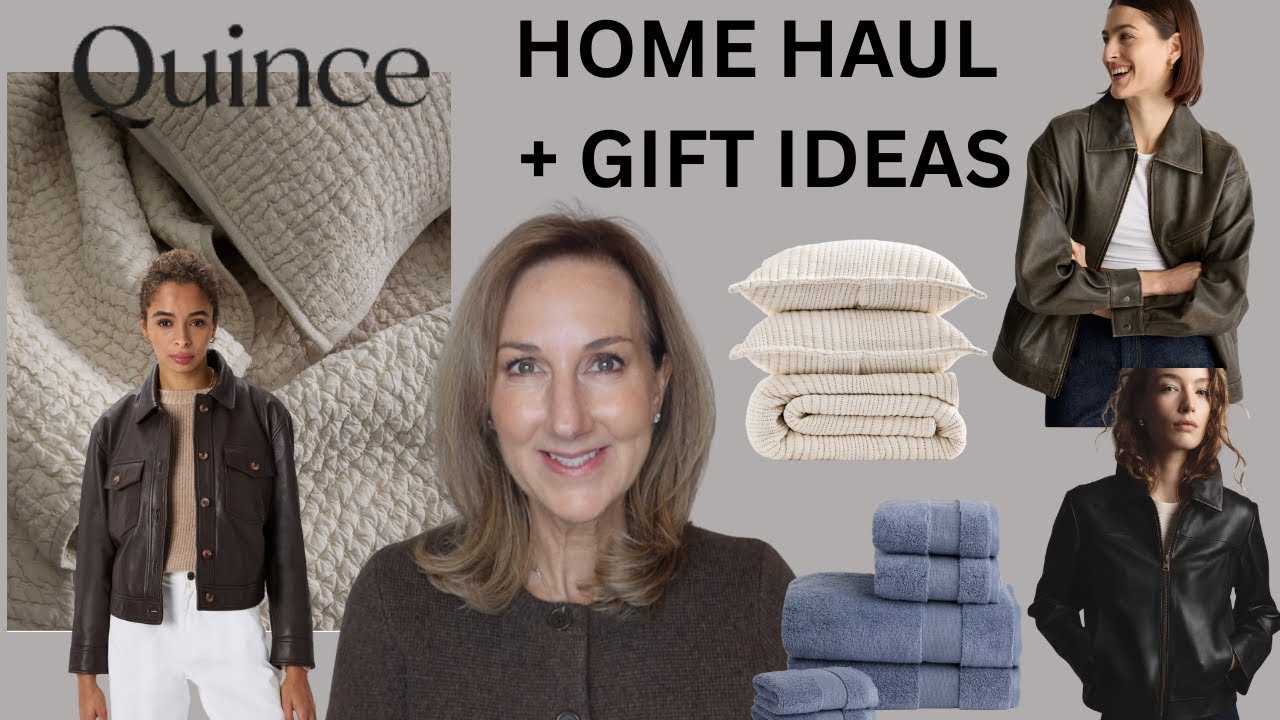 QUINCE HAUL | NEW HOME. NEW BEDDING! GIFT IDEAS!