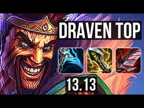 DRAVEN vs GAREN (TOP) | Godlike, 9/3/7 | NA Master | 13.13