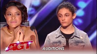 Benicio Bryant: Judges Did NOT Expect This Shy Boy’s Voice | America&#39;s Got Talent 2019
