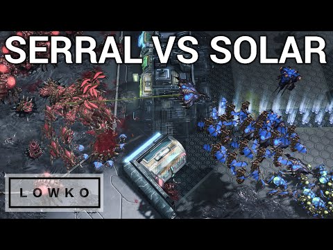 StarCraft 2: KOREAN VS EUROPEAN ZERG VS ZERG! (Solar vs Serral)