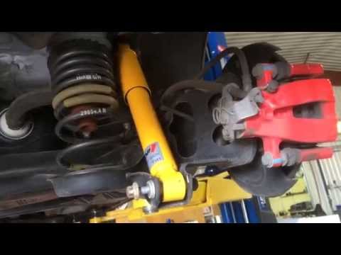 2012+ fiat 500 koni rear shock absorber shocks DIY install