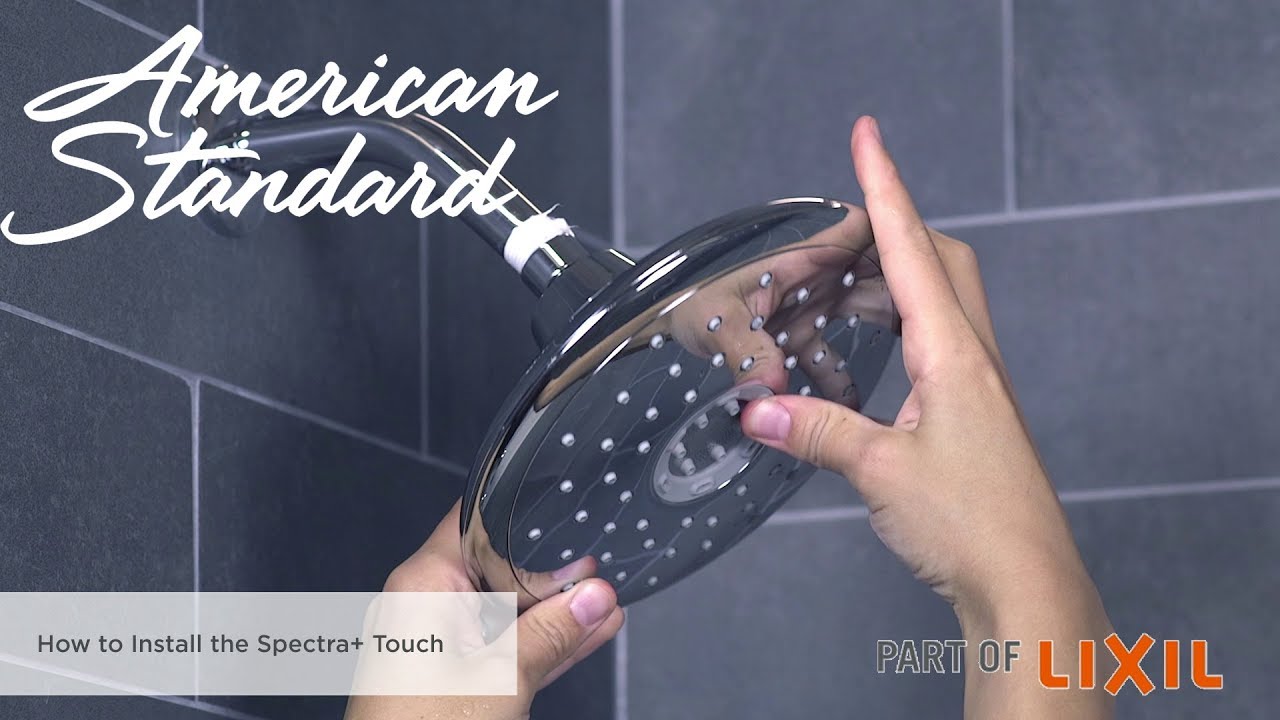 How To Install Spectra+ Touch ShowerHead
