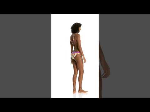 Maaji Swimwear Super Fly Palms Bikini Top | SwimOutlet.com