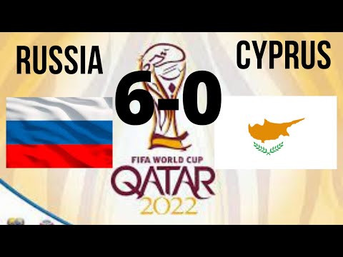 Russia vs Cyprus 6-0 - Extended Highlights And All Goals 2021 HD