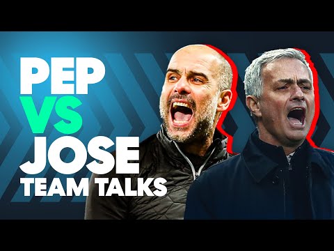 Pep v Jose's Team Talk Styles! | Who Comes Out on Top? | All or Nothing