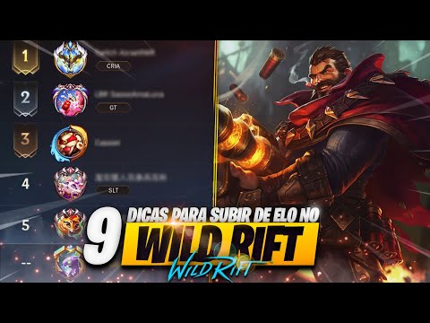 9 Dicas do TOP 1 GRAVES Para Você Subir de ELO no WILD RIFT!