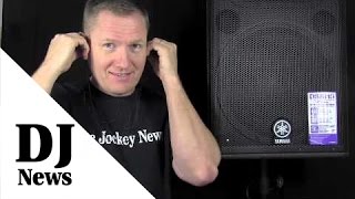 Video thumbnail for Yamaha DSR 115 on the Kill-A-Watt: By John Young of the Disc Jockey News by discjockeynews