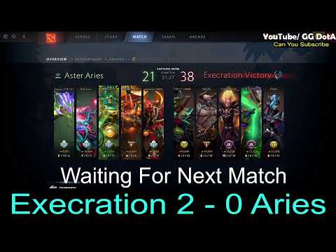 Execration VS Aries Game 2 Moon Studio New Year Showdown GG DotA