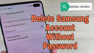 How to Remove Samsung Account without Password. All Samsung S10 /S10 plus Android 10 .