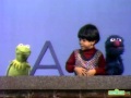 Classic Sesame Street Grover Debo Kermit Letter A