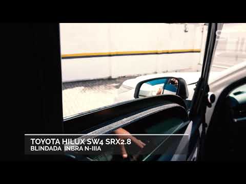 Toyota Hilux SW4 SRX 2.8 BLINDADA Diesel 2019