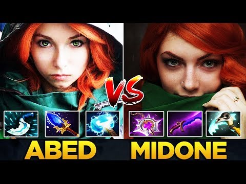 ABED vs MIDONE - Who is the better Windranger Player?! EPIC Gameplay, New Meta Hero - Dota 2