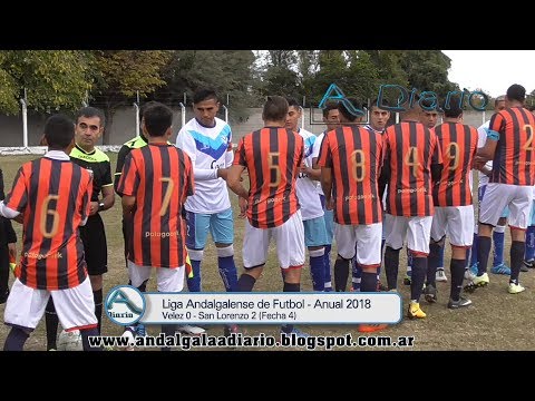 Velez 0 - San Lorenzo 2 (Anual 2018 - L.A.F.) - Fecha 4