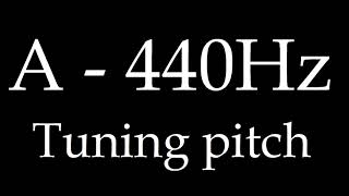 A440 - tuning pitch (1-hour)
