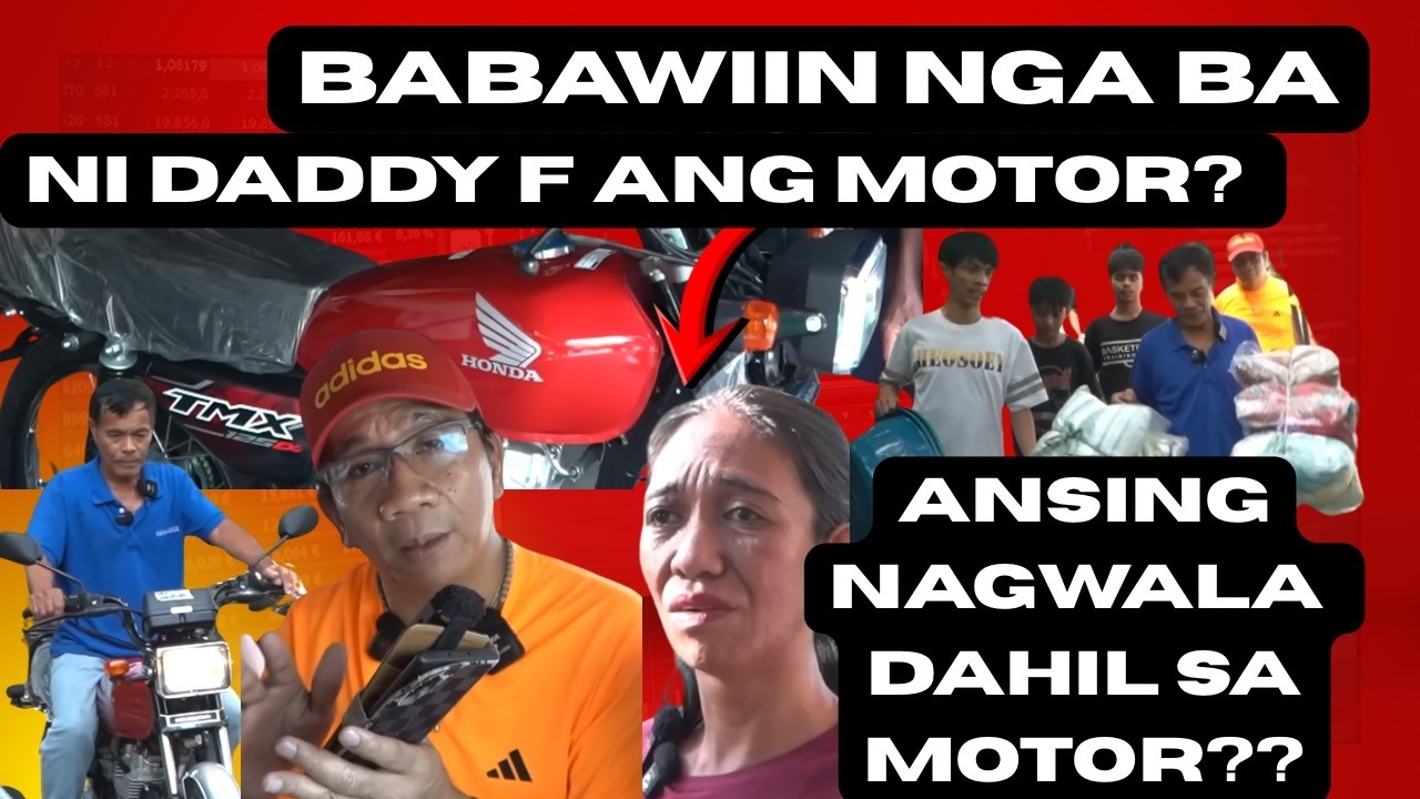 ANSING TOTOO BA? NAPANOOD ANG MOTOR?DADDY F MY PROBLEMA?😢@DaddyFrankie