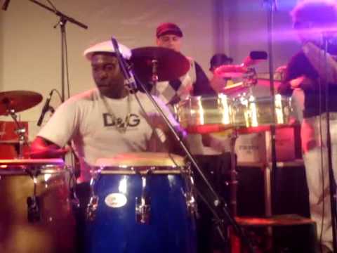 Pepe Espinosa Playing a Timbale Solo With Jorge Egues Band In Copenhagen Carnival/2009