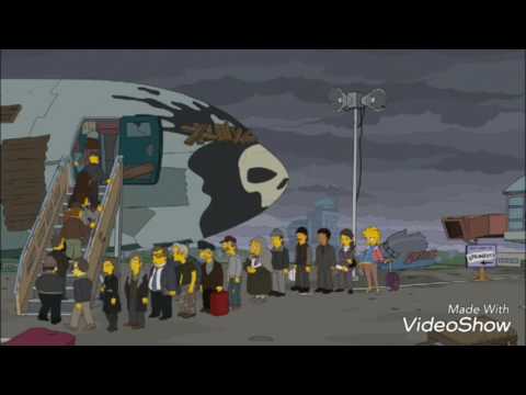 Aviones del futuro - Los simpsons