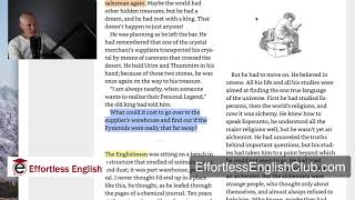 The Alchemist | Part 3 | Paulo Coelho | Effortless English Book Club