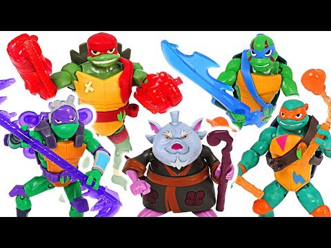 Rise of the Teenage Mutant Ninja Turtles transform! Defeat pirates and dinosaurs! #DuDuPopTOY
