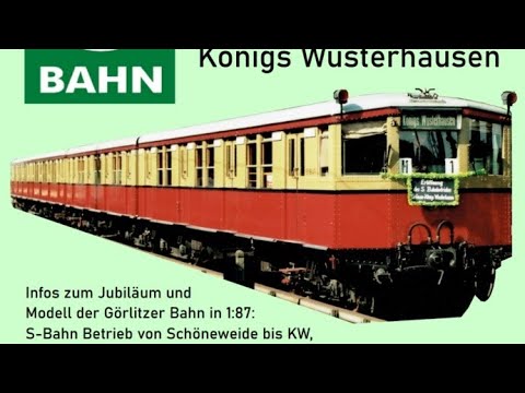 BGE Versuchs Intro 70 Jahre Berlin S-Bahn Heimantfreunde in Zeuthen
