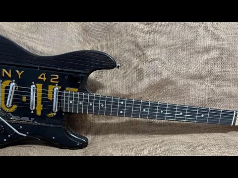 Jacobs EVH-Strat- Style Barncaster 200 year old body 2026 - Nitro image 9