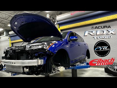 2022 Acura RDX A-Spec - 1/4 Mile Testing | PRL Intake and Intercooler | Eibach Lowering Springs