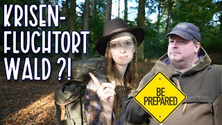 ⚠️Sei Vorbereitet❌🌲🔥Krisen-Fluchtort Wald, macht das wirklich Sinn? Top✔️oder❌Flop⁉️