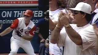 Pete Rose Jr. gets first MLB hit in front of dad in 1997