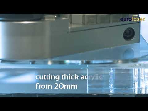 Laserschneiden von dickem Acryl - Unsere Schneidergebnisse für PMMA ab 20 mm Dicke