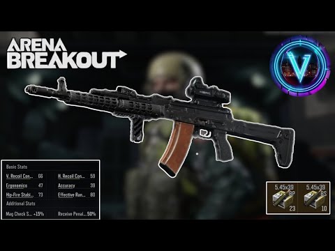 AK-74N Full Build with  BS Ammo Is Perfect Budget Build For Forbidden Farm | Arena Breakout